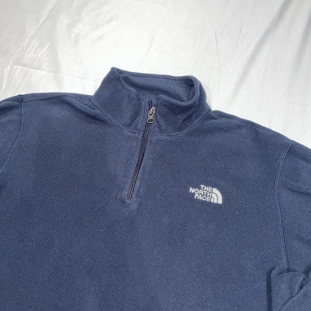 North Face Pullover Quarter Zip Lightweight Fleece Pullover Outdoor Youth XL